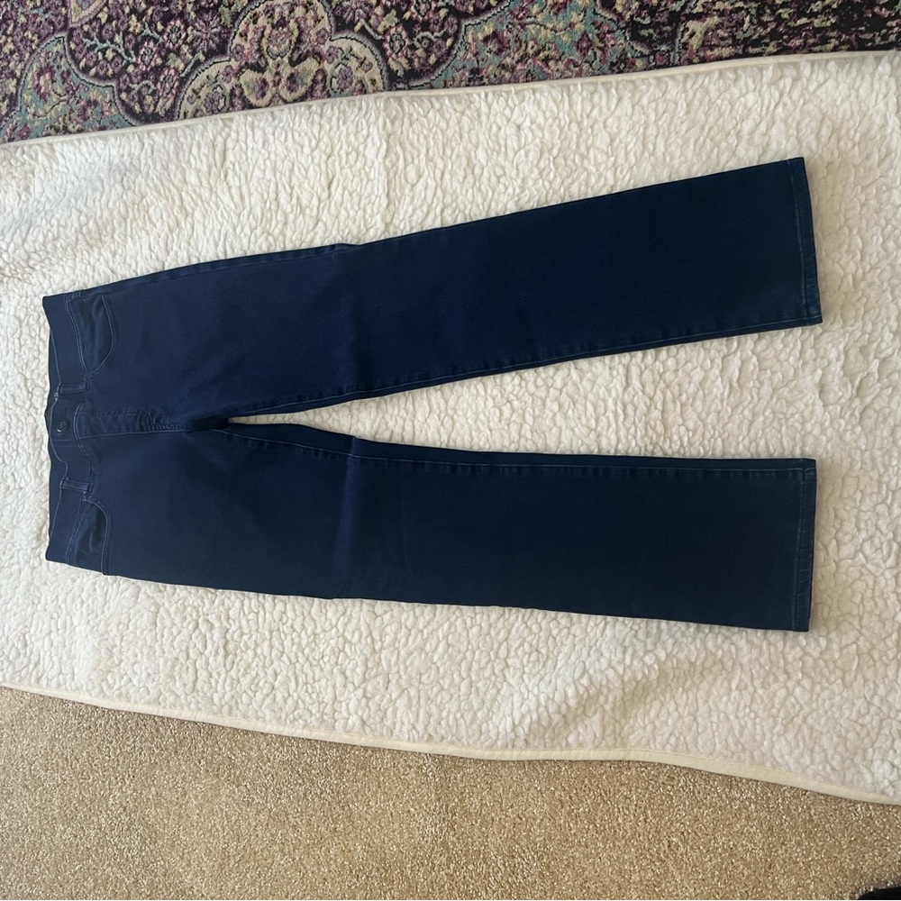 Betabrand Navy Blue Denim Pants